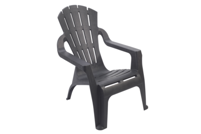 Anthracite plastic garden chairs online